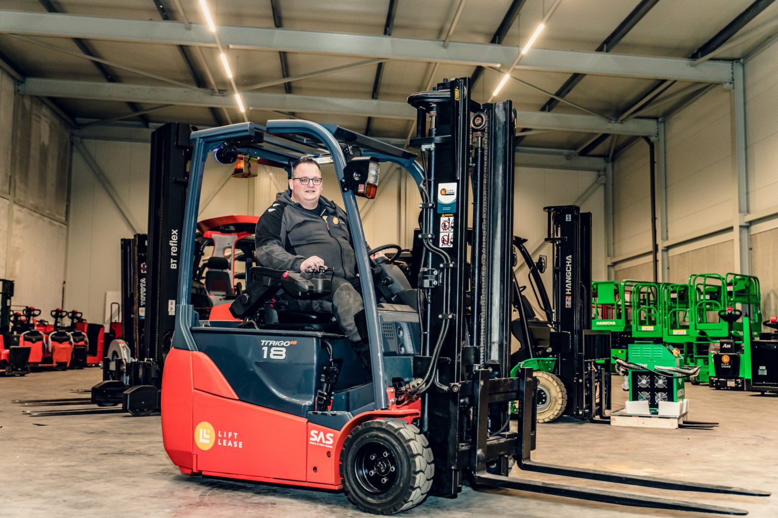 Aan het werk bij Liftlease